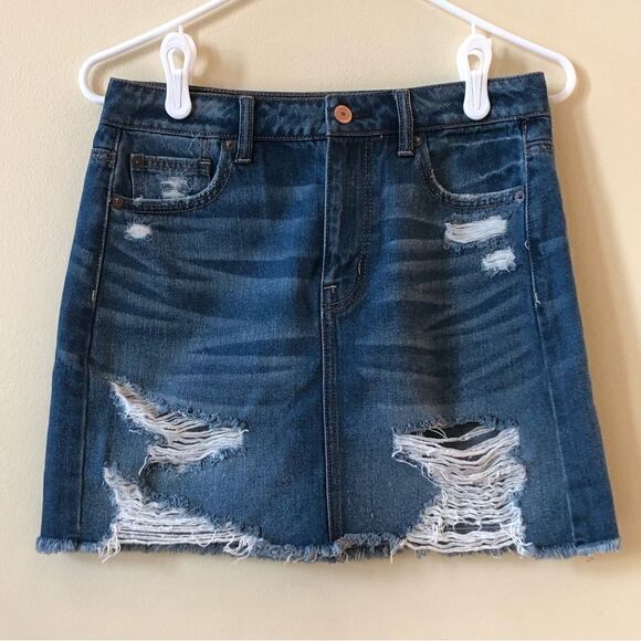 American Eagle Highest Rise Mini Skirt - Picture 1 of 8